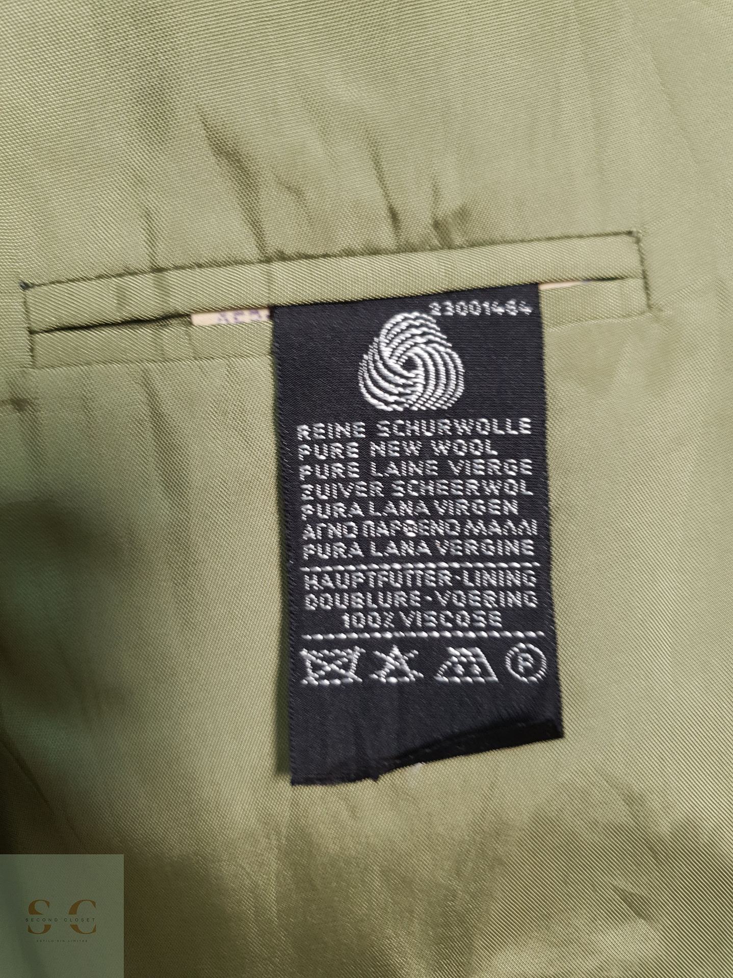 Blazer Baumler Original English Golden Square Talla XXL 5