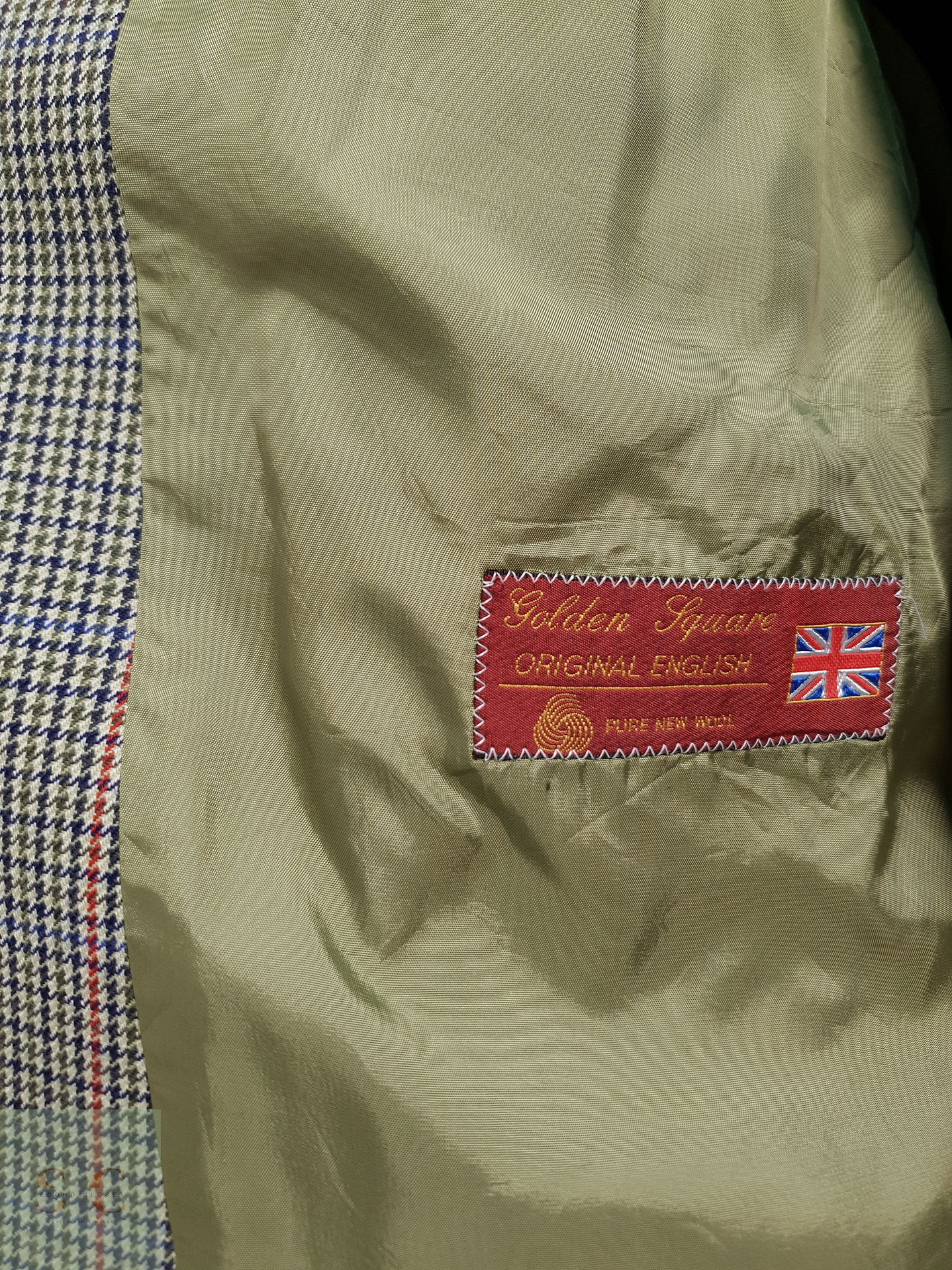 Blazer Baumler Original English Golden Square Talla XXL 8