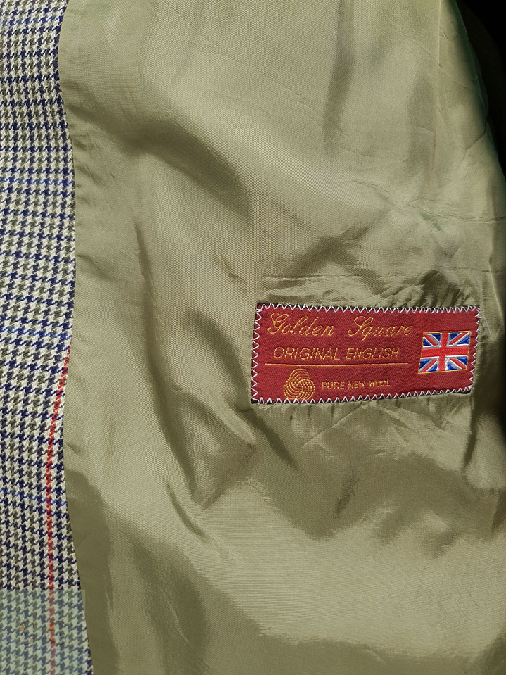 Blazer Baumler Original English Golden Square Talla XXL 8