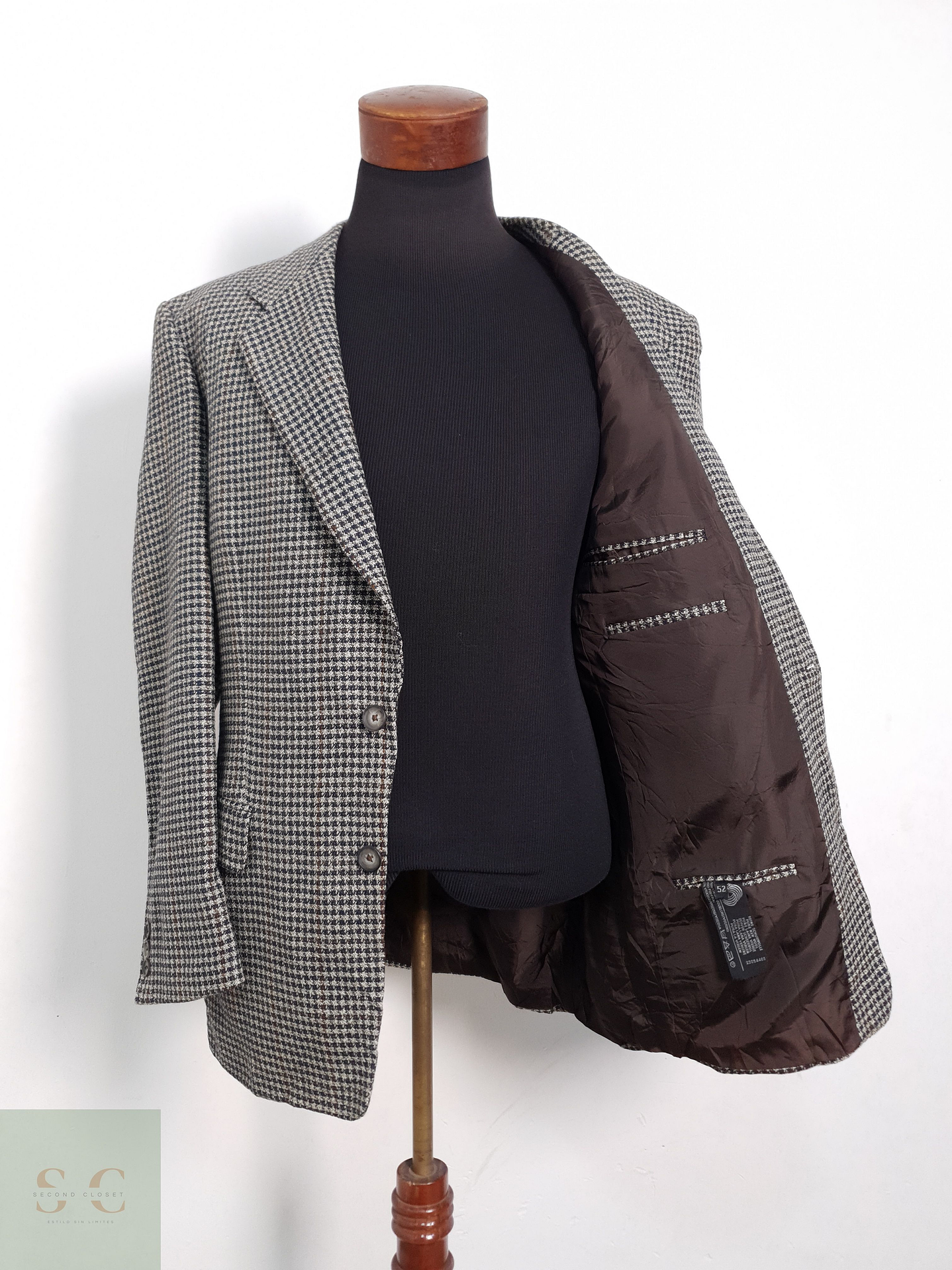 Blazer Brandts 100 lana virgen Talla XL 6