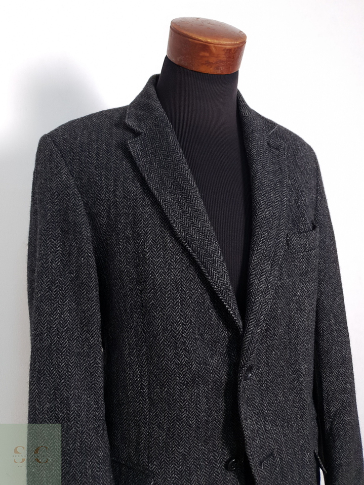 Blazer Marc O Polo 100 lana plomo espiga grueso Talla L 2