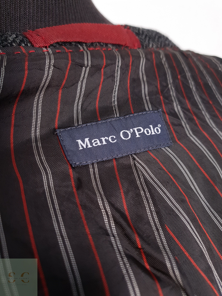 Blazer Marc O Polo 100 lana plomo espiga grueso Talla L 7