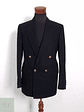 Blazer IGS Collection 100 lana virgen negro botones dorados Talla SM - Miniatura 1
