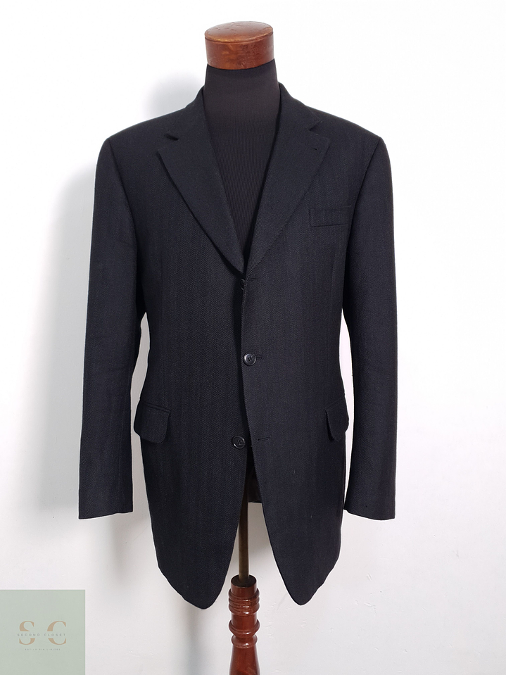 Blazer Carl Gross 95 lana virgen 5 cashmere Talla XL 1