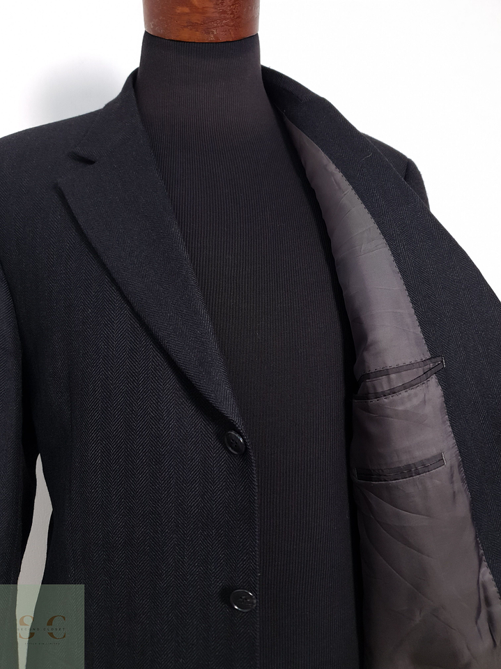 Blazer Carl Gross 95 lana virgen 5 cashmere Talla XL 6