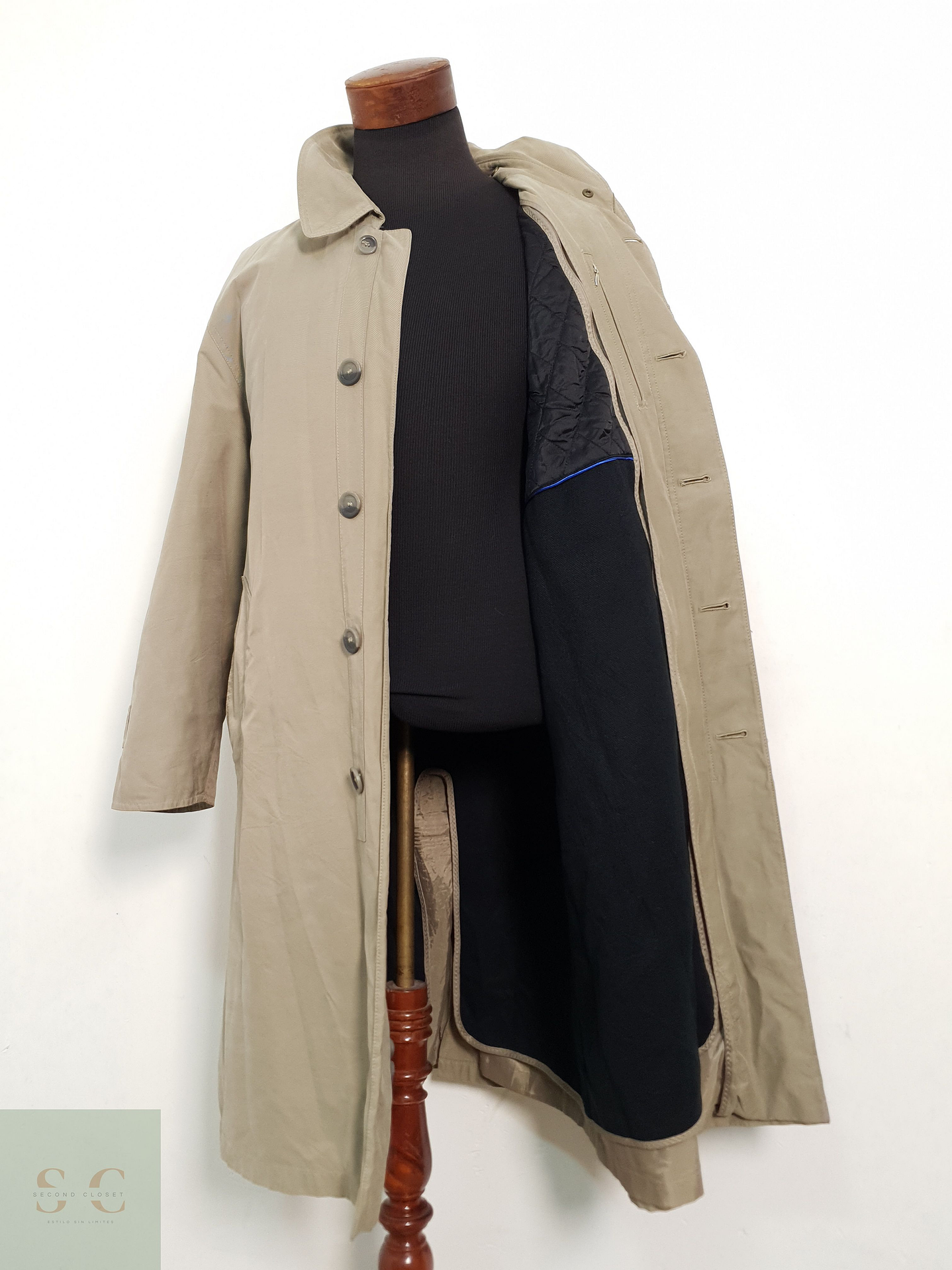 Gabardina Hombre Bugatti 3 en 1 Tecnica Chaleco Desmontable XXL 1