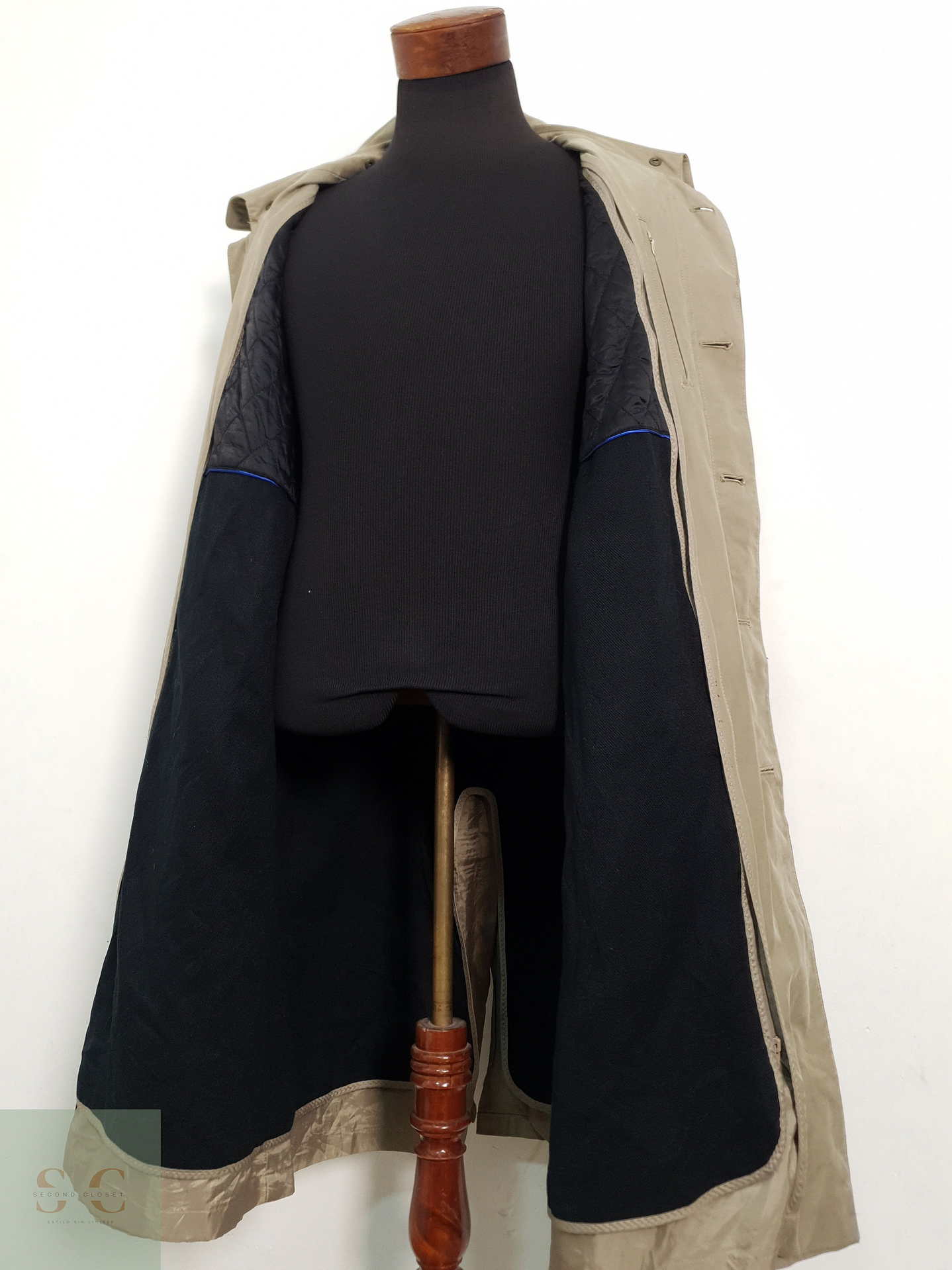 Gabardina Hombre Bugatti 3 en 1 Tecnica Chaleco Desmontable XXL 3