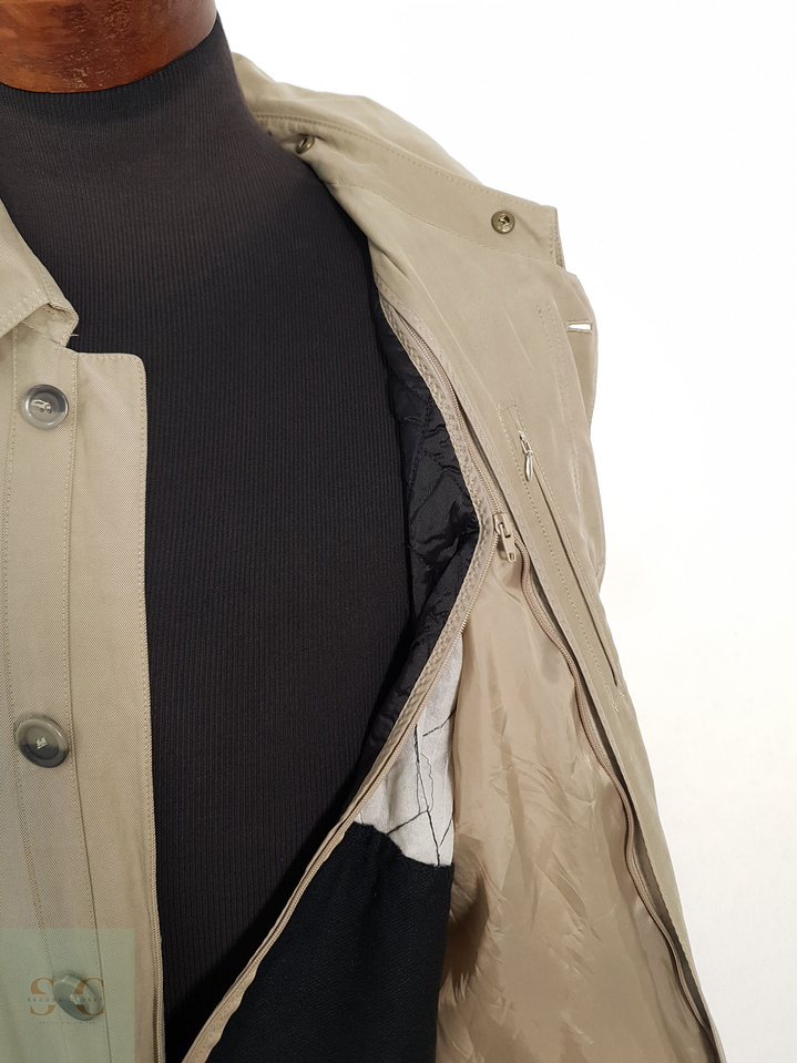 Gabardina Hombre Bugatti 3 en 1 Tecnica Chaleco Desmontable XXL 4