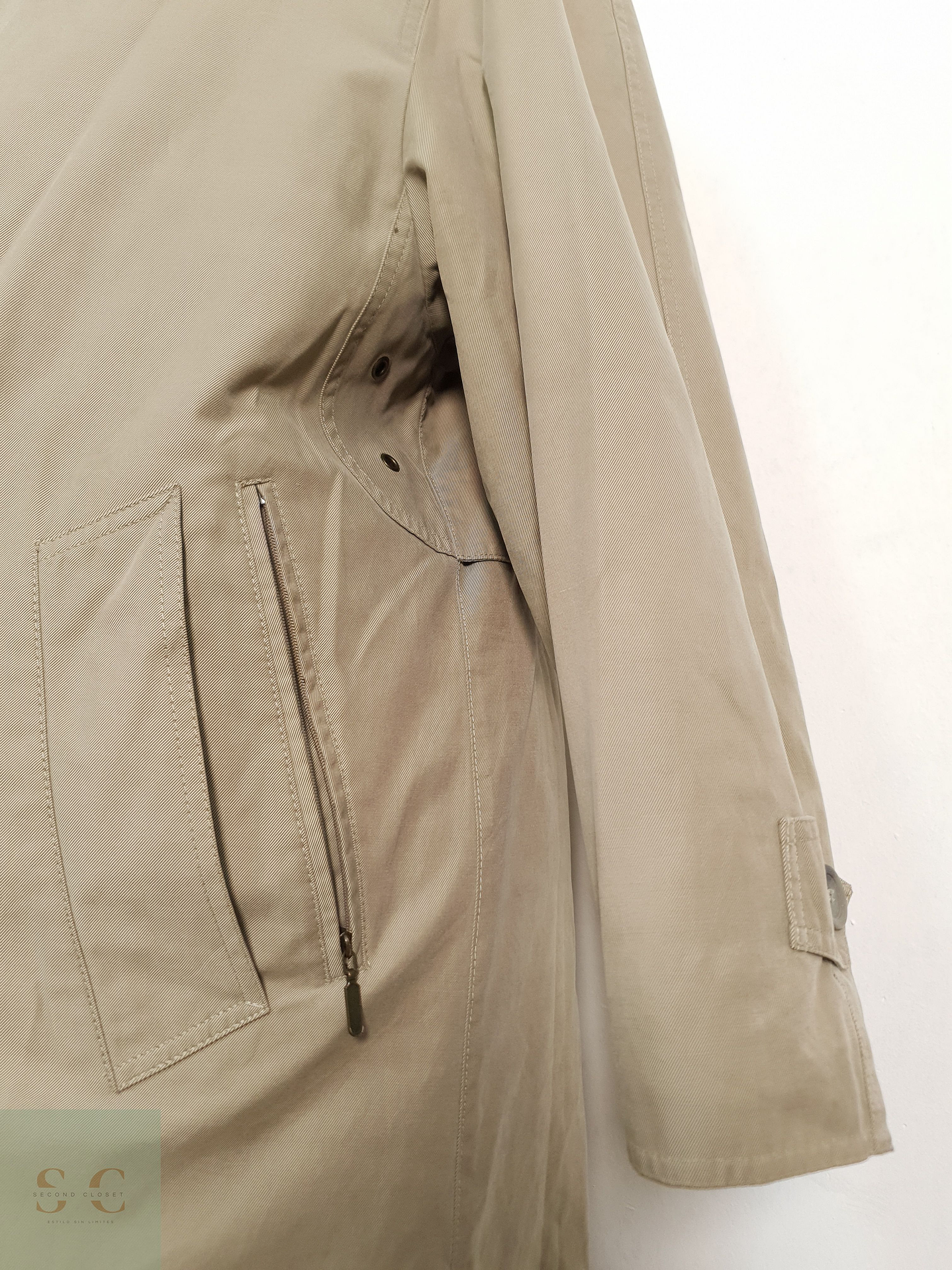 Gabardina Hombre Bugatti 3 en 1 Tecnica Chaleco Desmontable XXL 8