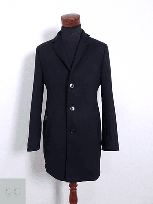 Abrigo Hombre Bugatti Wool Blend Stretch Talla M