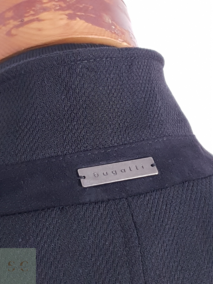 Abrigo Hombre Bugatti Wool Blend Stretch Talla M 11