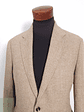 Blazer Hombre Mango Beige Mezcla Lana Slim Fit Talla M - Miniatura 5