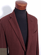 Blazer Hombre Ermenegildo Zegna Lana Cashmere Vino Tinto Talla ML - Miniatura 4
