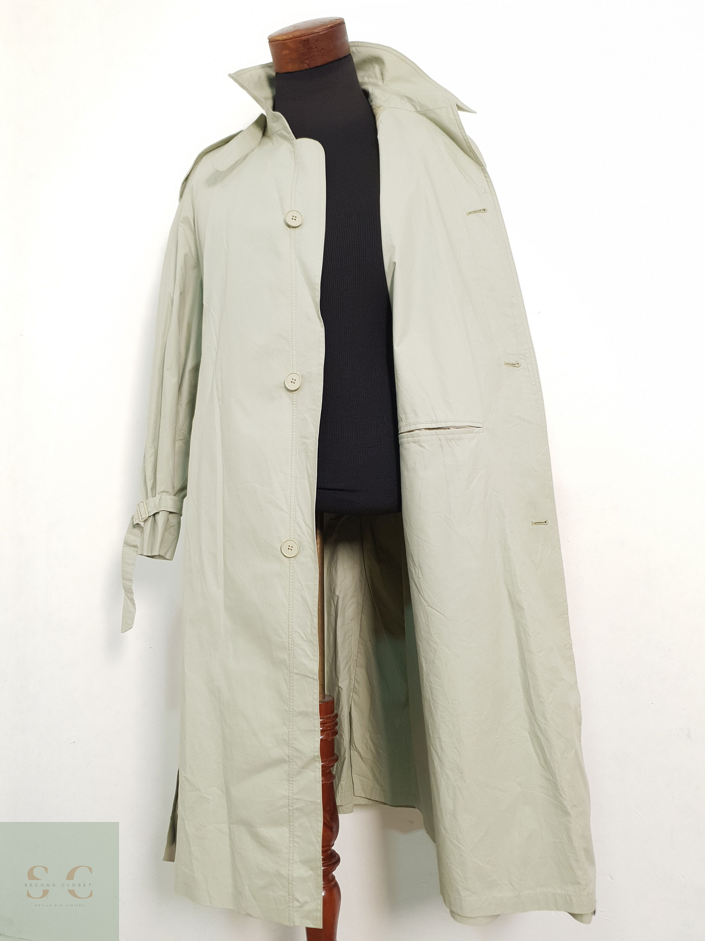 Gabardina Hombre Angelo Litrico Talla LXL 4