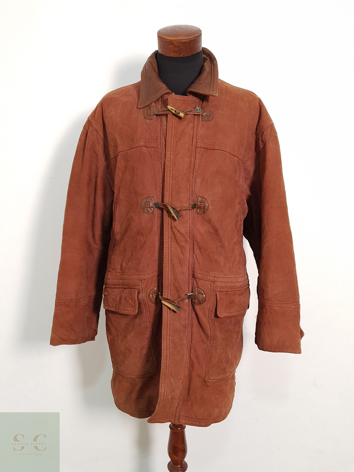 Chaqueta de Cuero Hombre CorteFiel Sport Talla XXL 1