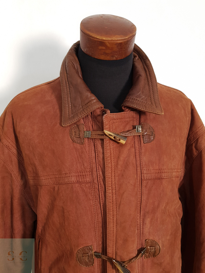 Chaqueta de Cuero Hombre CorteFiel Sport Talla XXL 5