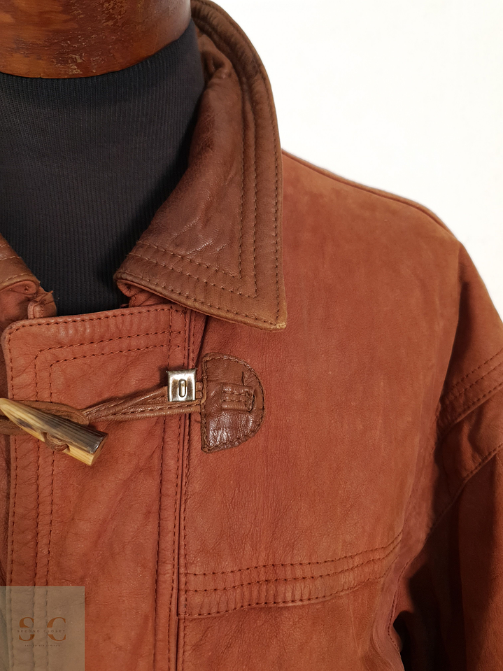 Chaqueta de Cuero Hombre CorteFiel Sport Talla XXL 6