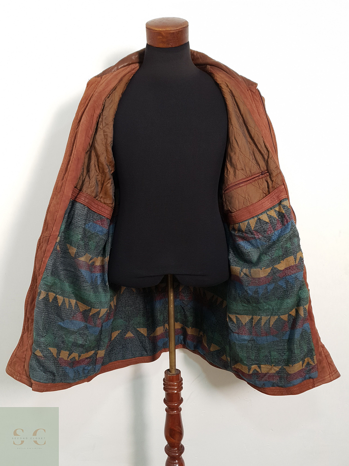 Chaqueta de Cuero Hombre CorteFiel Sport Talla XXL 8