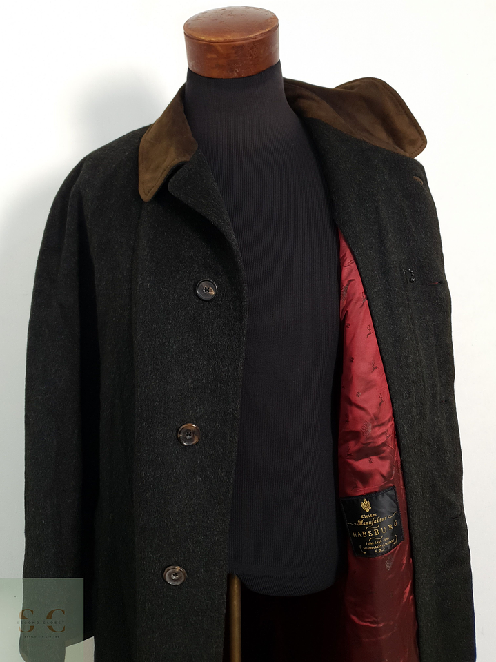 Abrigo Hombre Habsburg Llama y Lana Virgen Talla XXL 6