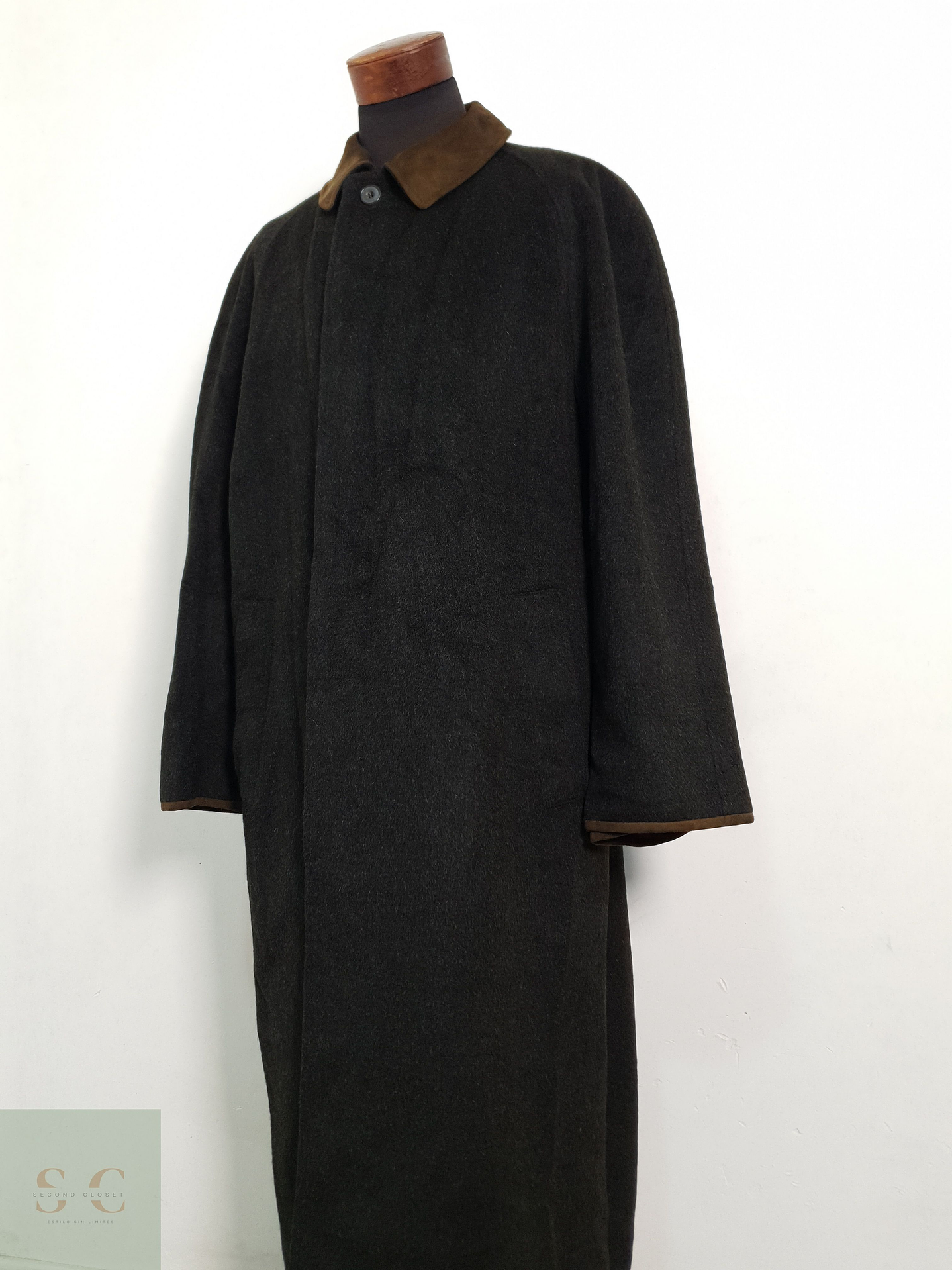 Abrigo Hombre Habsburg Llama y Lana Virgen Talla XXL 10