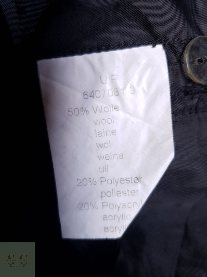 Abrigo mujer lana gris plomo TALLA XL/XXL 8