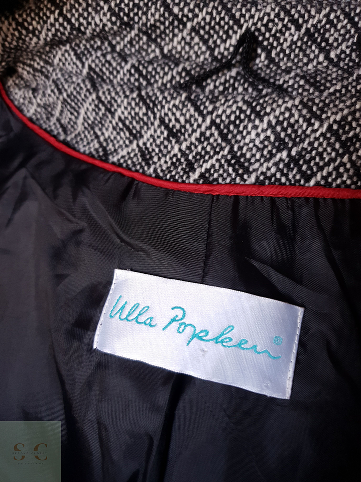 Abrigo mujer lana gris plomo TALLA XL/XXL 7