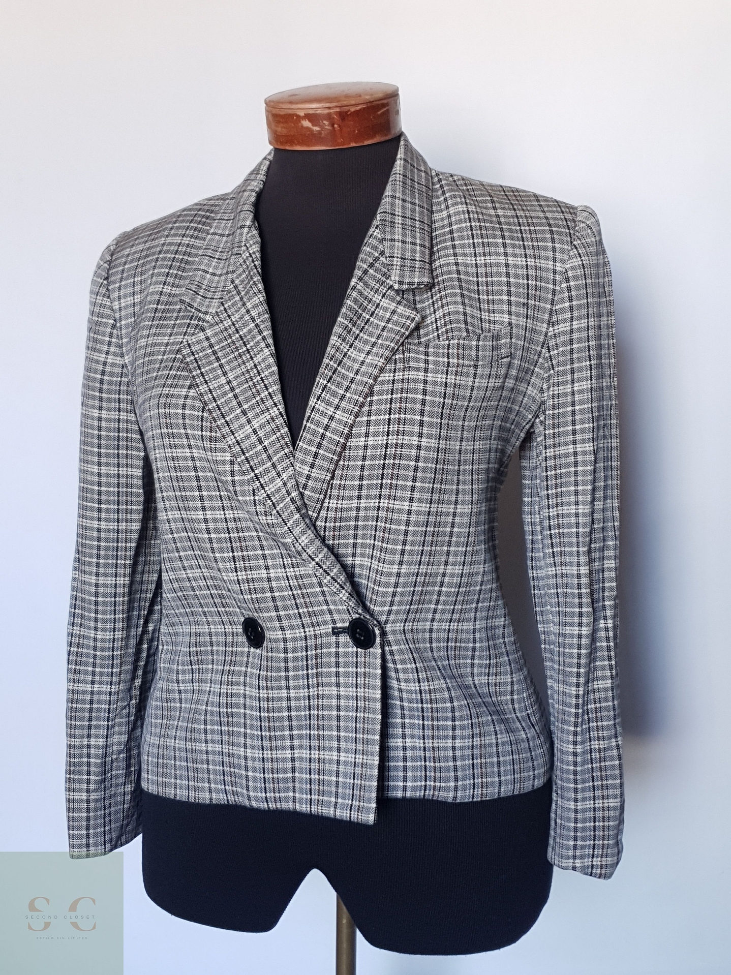Blazer Mujer Sastrero Gris TALLA XS/S  STIRLING COOPER PETITE 1