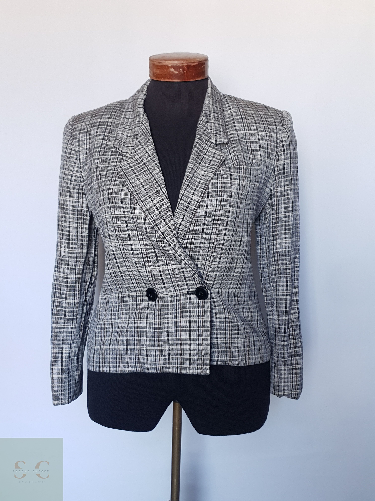 Blazer Mujer Sastrero Gris TALLA XS/S  STIRLING COOPER PETITE 2