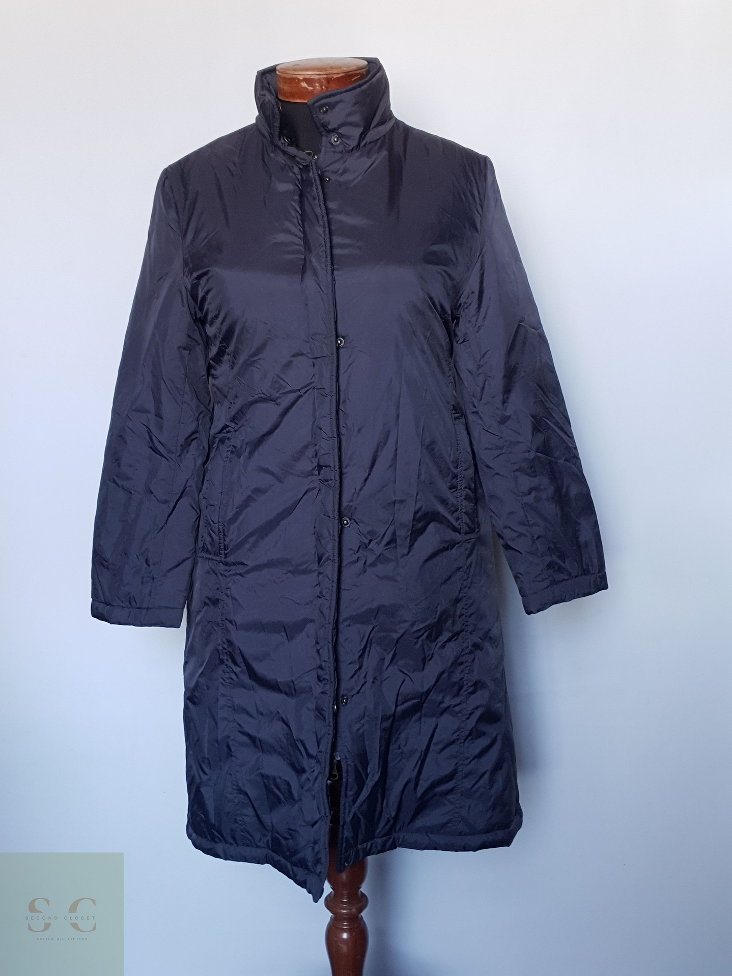 Parka chaqueta Mujer Azul Marino TALLA XS/S ANNE LAGRANGE 3