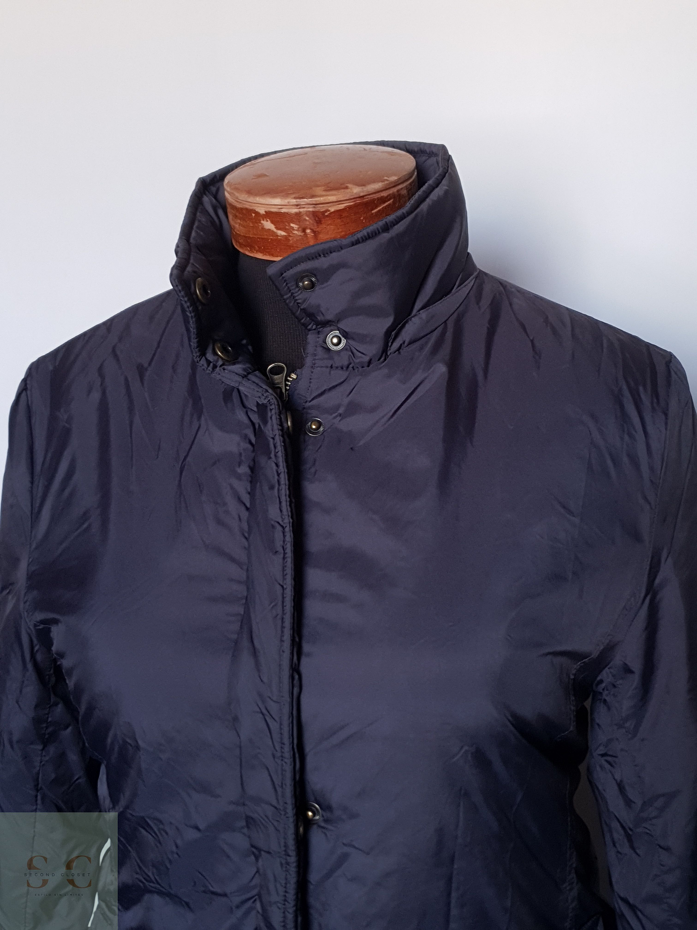 Parka chaqueta Mujer Azul Marino TALLA XS/S ANNE LAGRANGE 5