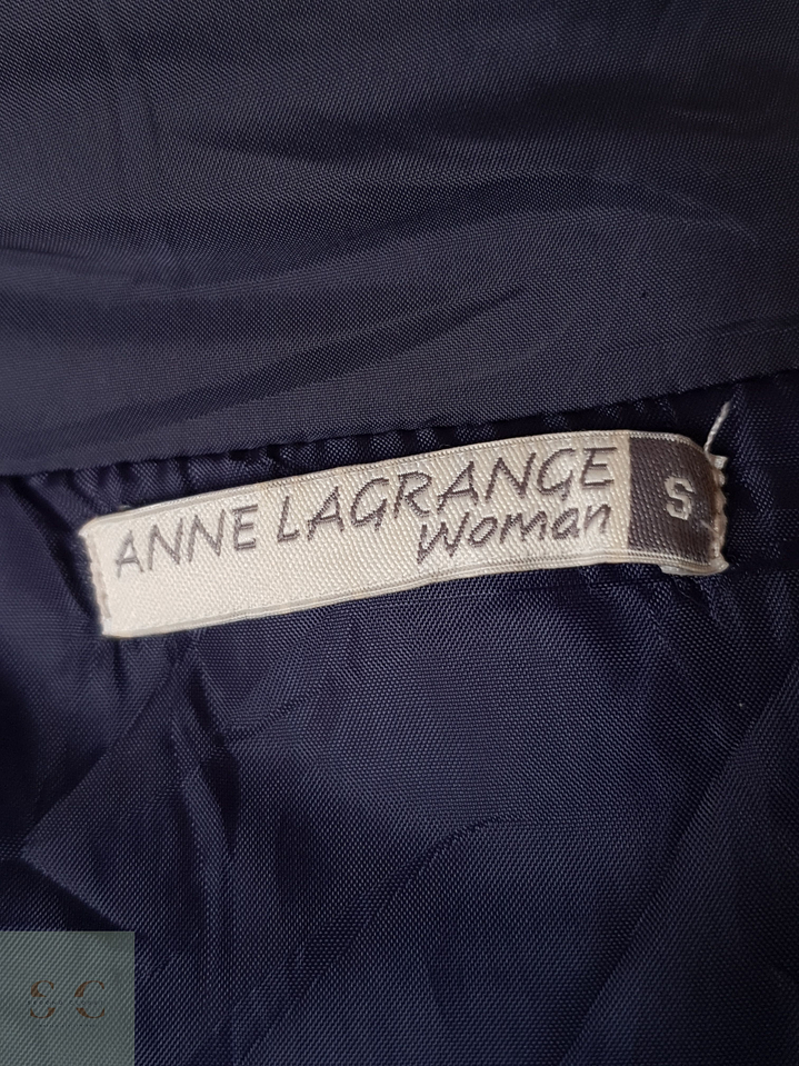 Parka chaqueta Mujer Azul Marino TALLA XS/S ANNE LAGRANGE 7