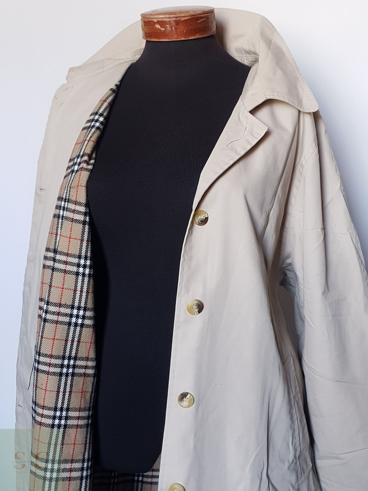 Gabardina Trench Mujer Beige TALLA L 7