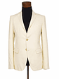 Blazer Blanco Moderno Slim Fit Talla S - Miniatura 1