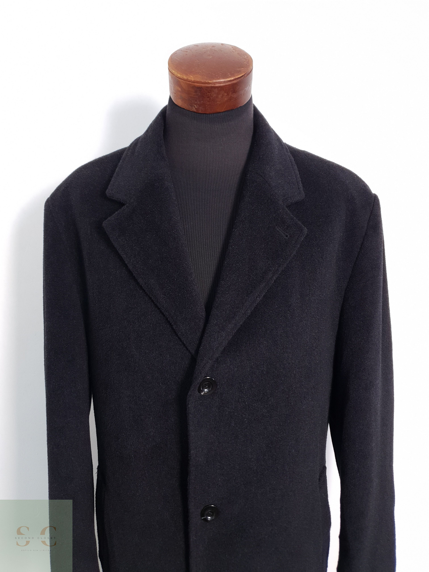 Jupiter Abrigo largo italiano Plomo Talla XL 5