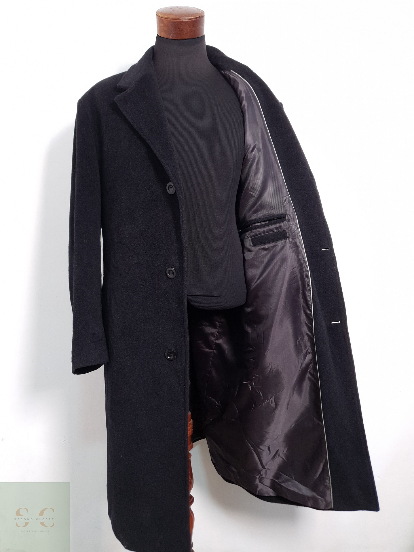 Jupiter Abrigo largo italiano Plomo Talla XL 7