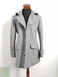Bertoni Abrigo tres cuartos Gris Talla ML - Miniatura 2