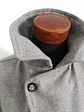 Bertoni Abrigo tres cuartos Gris Talla ML - Miniatura 5