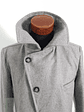 Bertoni Abrigo tres cuartos Gris Talla ML - Miniatura 9