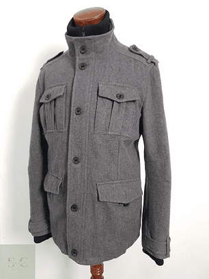 Esprit Chaqueta utilitaria Gris Talla L