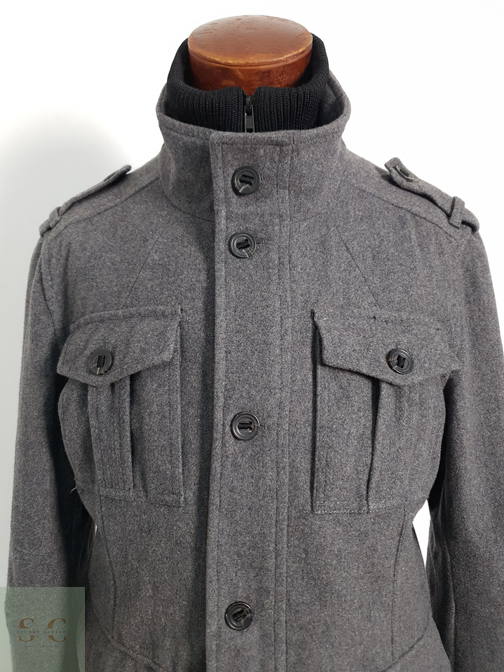 Esprit Chaqueta utilitaria Gris Talla L 7