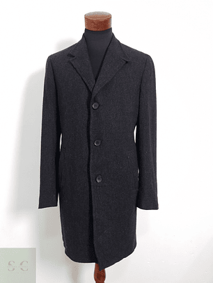 Esprit Abrigo tres cuartos Plomo Talla M