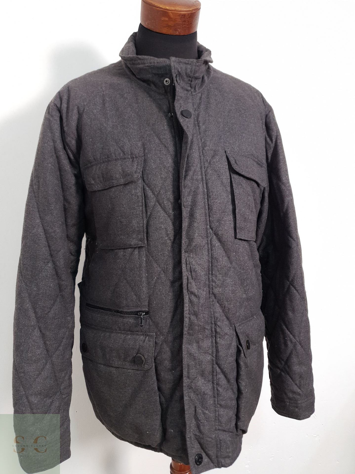 Bexleys Chaqueta Plomo Talla LXL 2