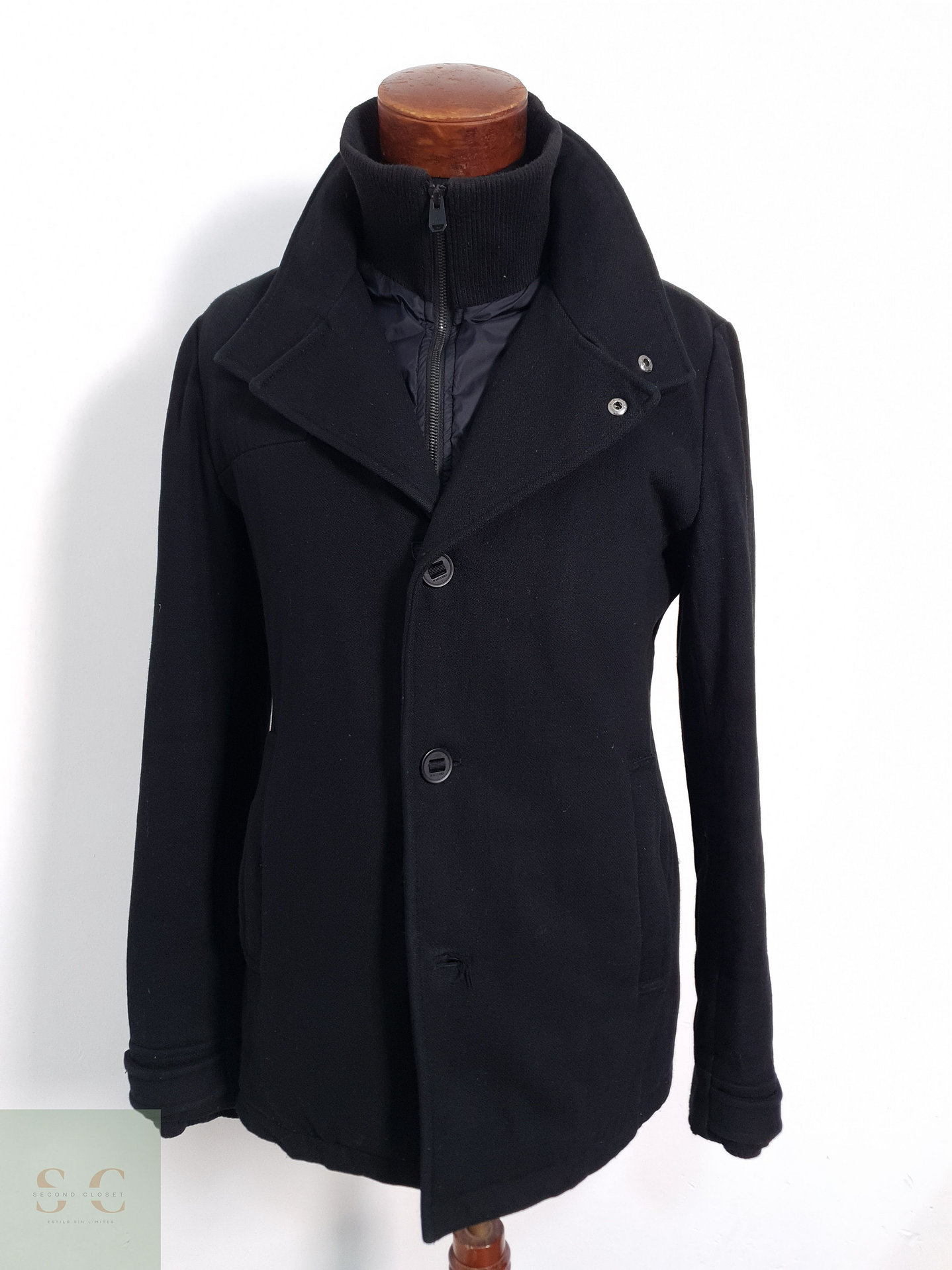 Jack & Jones Chaquetón Negro Talla M 3