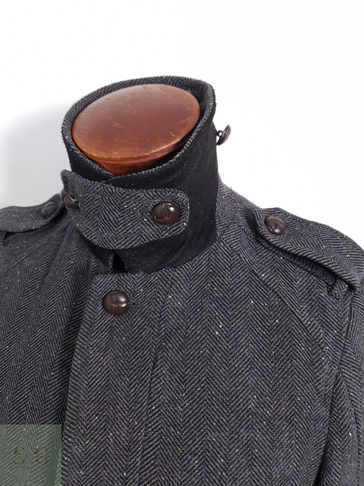 Esprit Chaquetón espiga Plomo Talla S 5