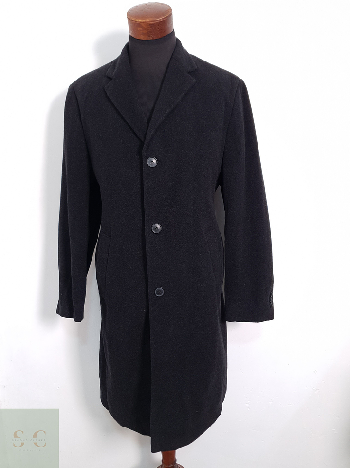 J Philip Abrigo largo Plomo Talla L 3