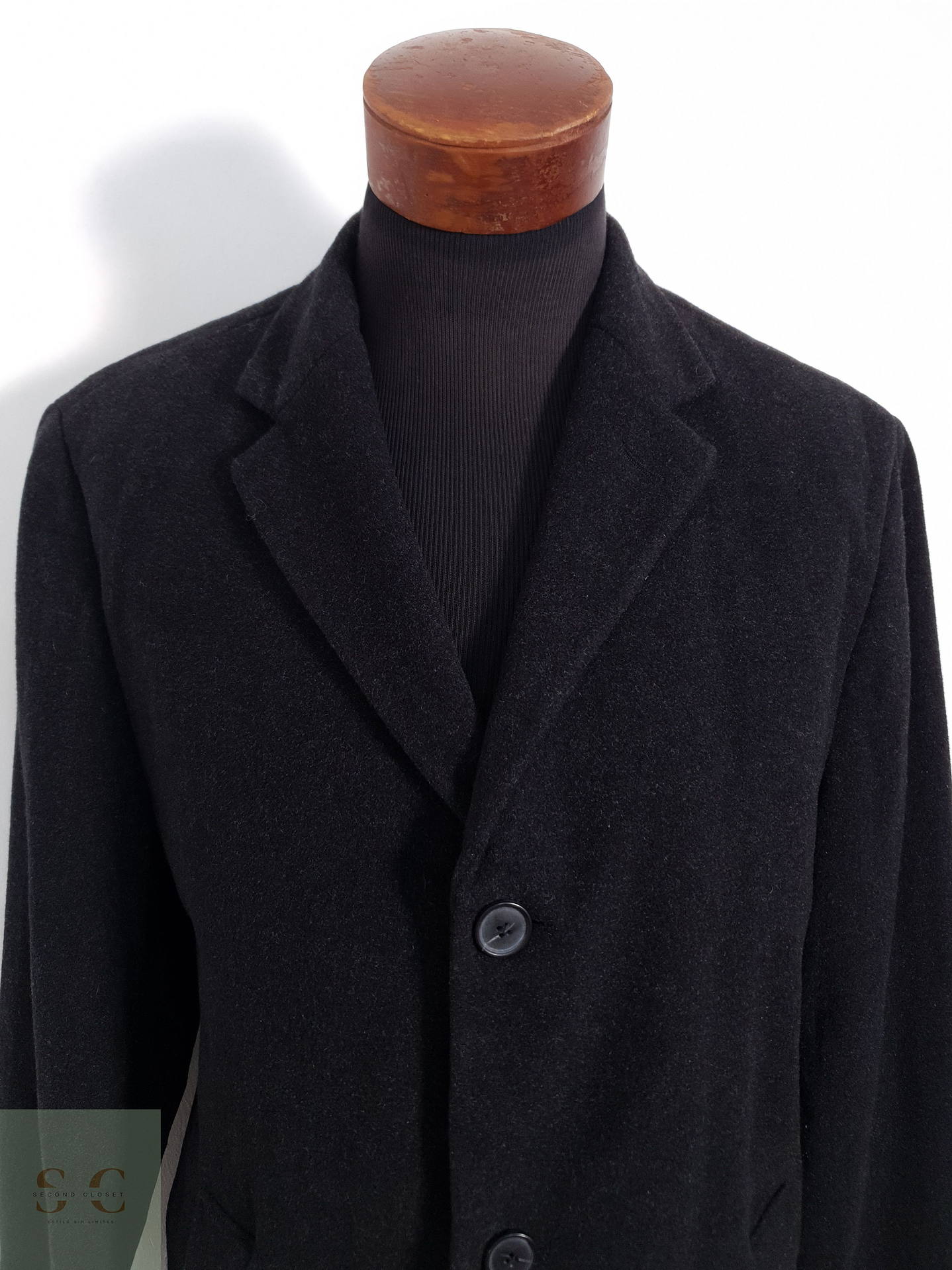 J Philip Abrigo largo Plomo Talla L 6