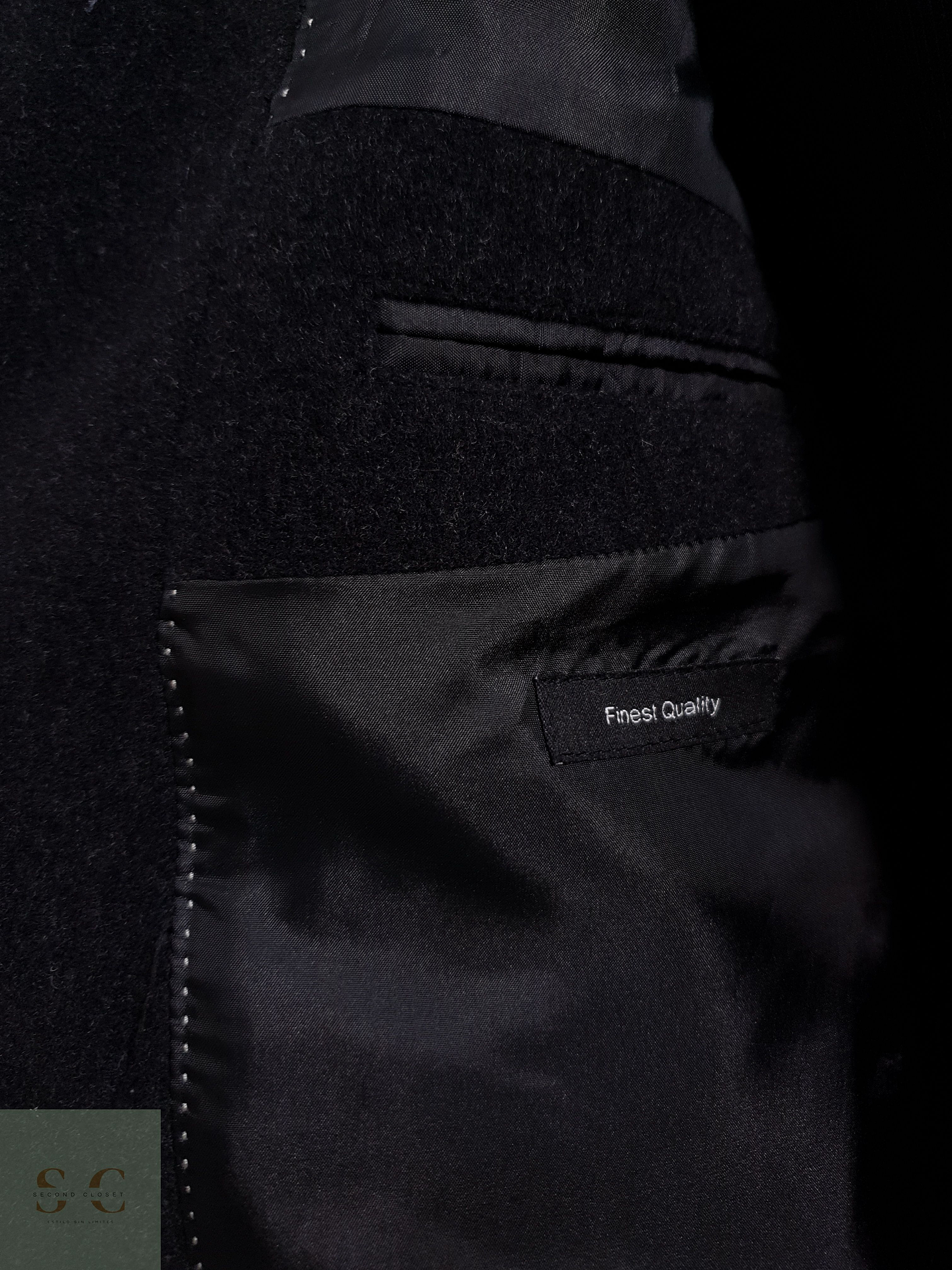 J Philip Abrigo largo Plomo Talla L 8