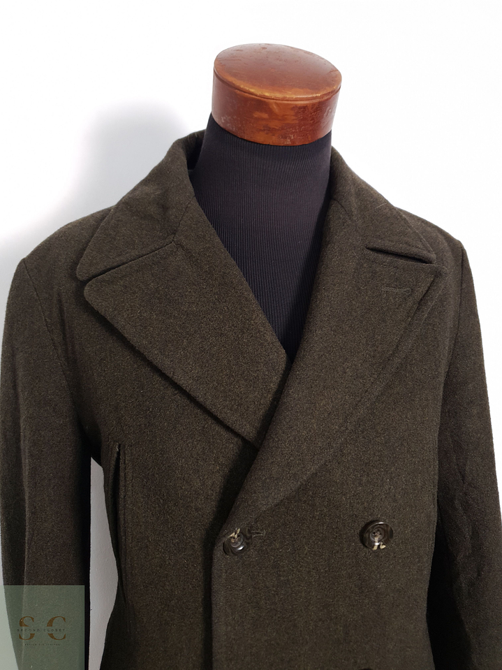 Esprit Abrigo marinero Verde Talla M 2