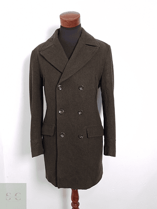 Esprit Abrigo marinero Verde Talla M