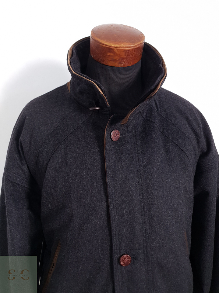 Sympatex Chaquetón con ajuste en cintura Plomo Talla XXL 5